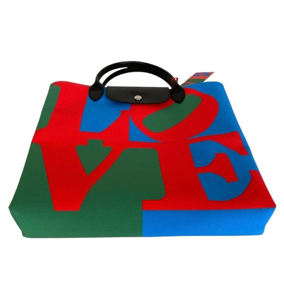 Longchamp x Robert Indiana Love Bag - Picture 8 of 16